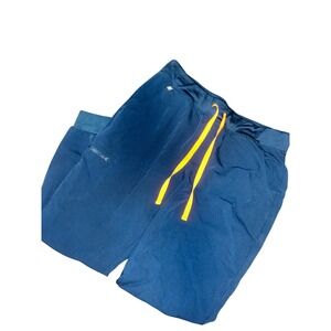 FIGS Technical Collection Women's Navy Blue Jogger Scrub Pants Size L